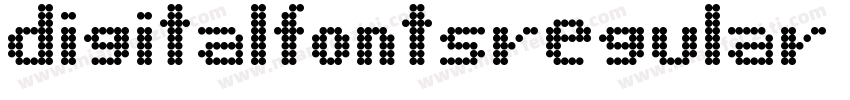digitalfontsregular 8x字体转换